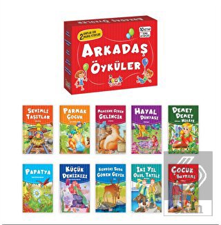 Arkadaş Öyküler (10 Kitap + Soru Kitapçığı)