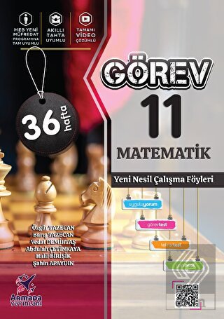 Armada Görev 11. Sınıf Matematik Yeni Nesil Çalışm