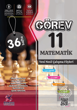 Armada Görev 11. Sınıf Matematik Yeni Nesil Çalışm