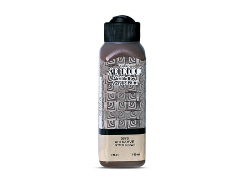 Artdeco Akrilik Boya 140ml Acı Kahve 3676