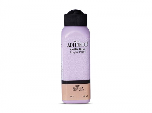 Artdeco Akrilik Boya 140ml Açık Lila 3011