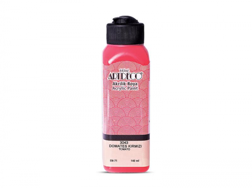 Artdeco Akrilik Boya 140ml Domates Kırmızı 3043