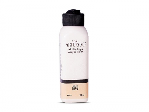 Artdeco Akrilik Boya 140ml Krem 3646
