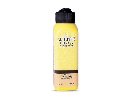 Artdeco Akrilik Boya 140ml Limon Sarı 3627