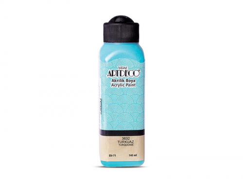 Artdeco Akrilik Boya 140ml Turkuaz 3632