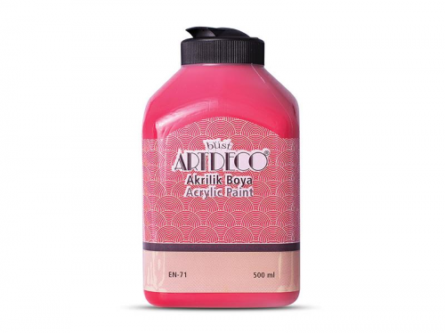 Artdeco Akrilik Boya 500ml Ateş Kırmızı 3015