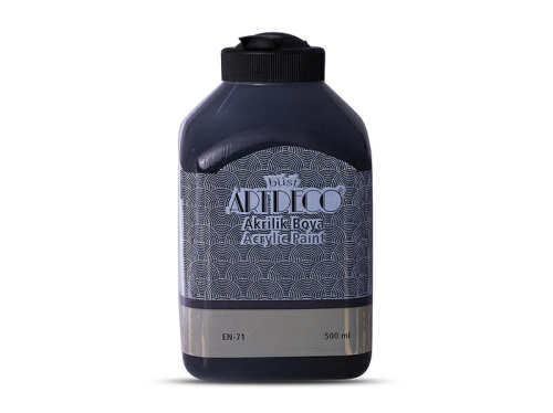 Artdeco Akrilik Boya 500ml Siyah 3618