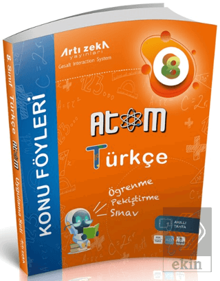 Artı Zeka Atom 8 Sınıf Türkçe Ders Ders KOnu Föyleri