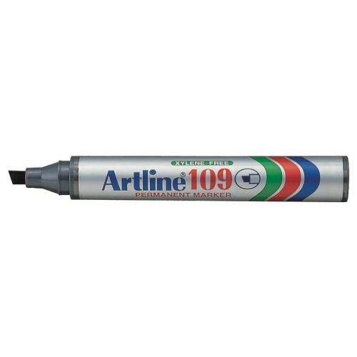 Artline 109 Permanent Markör Kesik Uç:2,0-5,0mm Si