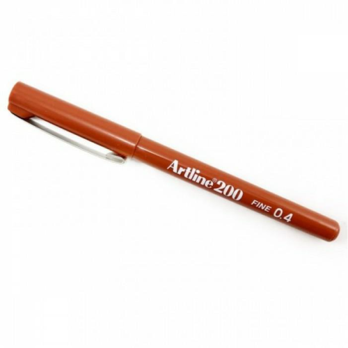 Artline 200N Fine Keçe Uçlu Yazı Kalemi Uç:0,4mm K