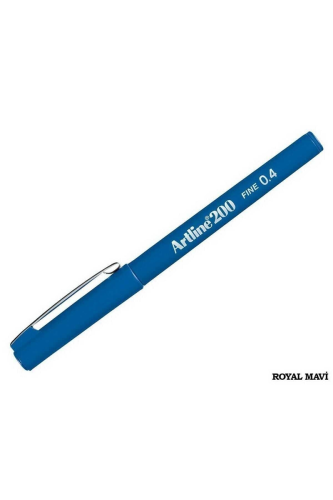 Artline 200N Fine Keçe Uçlu Yazı Kalemi Uç:0,4mm R