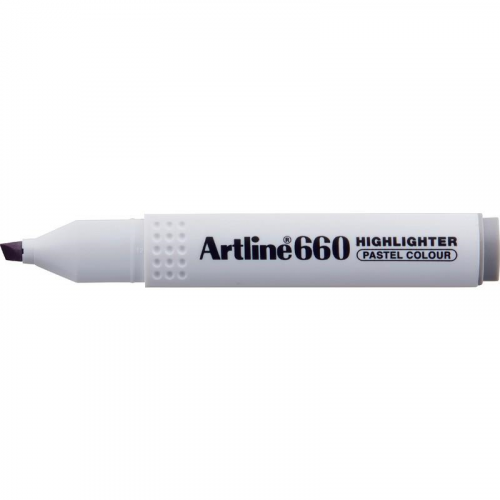 Artline 660 Fosforlu Kalem Kesik Uç:1,0-4,0mm Pastel Grey