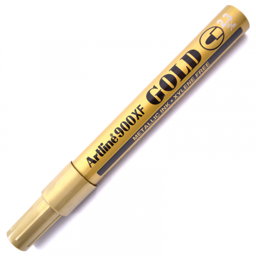 Artline 990XF Gold Metalik Markör Uç:1,2mm Altın