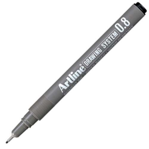 Artline Drawing System 0.8 Çizim Kalemi Uç:0,8mm S