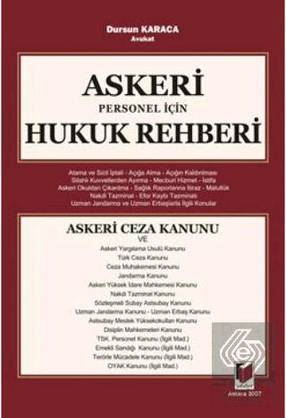 Askeri Personel İçin Hukuk Rehberi
