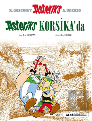 Asteriks Korsika'da Rene Goscinny Alfa Yayınları Satın Al - ekinkitap.
