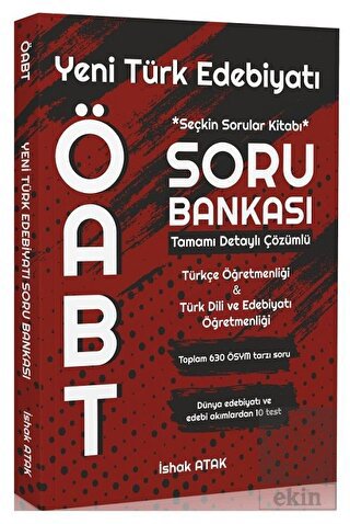 Atak ÖABT Türkçe - Türk Dili Edebiyatı Yeni Türk E