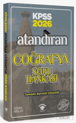 Atandıran 2026 KPSS Coğrafya Soru Bankası Çözümlü
