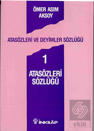 Atasözleri Sözlüğü 1