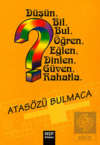 Atasözü Bulmaca