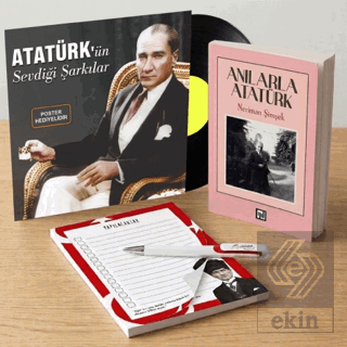 Atatürk'ün Sevdiği Şarkılar Plak - Anılarla Atatürk - Bloknot ve Kalem
