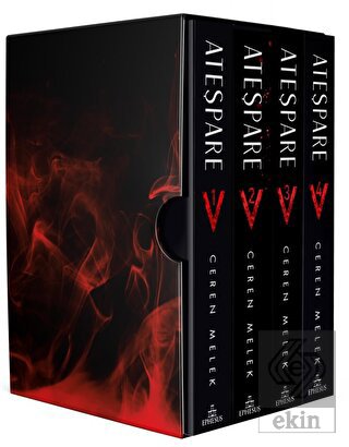 Ateşpare 4 Kitaplık Set