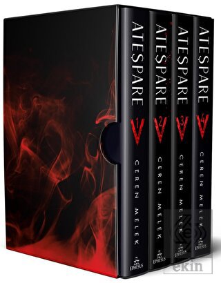 Ateşpare 4 Kitaplık Set