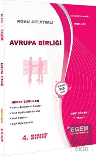 Avrupa Birliği Konu Anlatımlı Soru Bankası Güz Dön