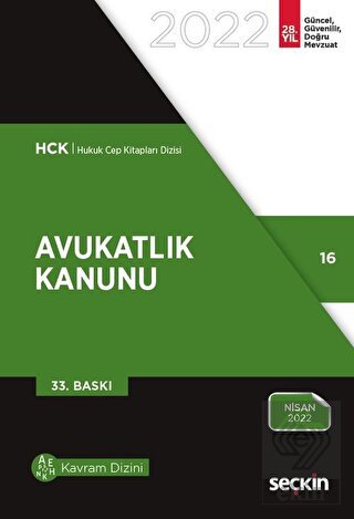 Avukatlık Kanunu 2022