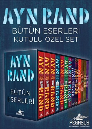 Ayn Rand Bütün Eserleri Kutulu Özel Set (13 Kitap