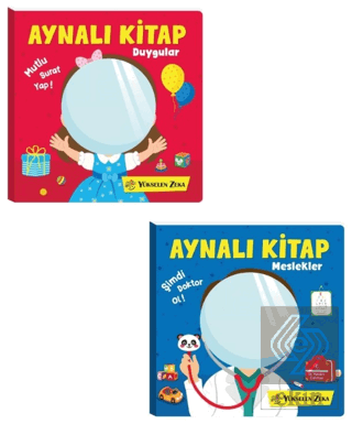 Aynalı Kitap 2li Set (Duygular - Meslekler)