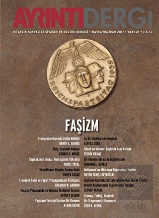 Ayrıntı Dergisi Sayı : 21 Mayıs - Haziran 2017
