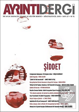 Ayrıntı Dergisi Sayı : 27 Ağustos - Eylül 2018
