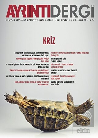 Ayrıntı Dergisi Sayı: 28 Kasım - Aralık 2018