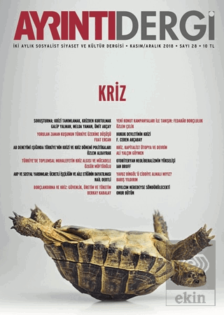 Ayrıntı Dergisi Sayı: 28 Kasım - Aralık 2018