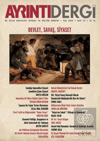 Ayrıntı Dergisi Sayı: 31 Yaz 2019