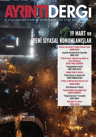 Ayrıntı Dergisi Sayı: 49 Güz 2025