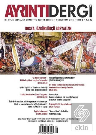 Ayrıntı Dergisi Sayı: 8 Ocak-Şubat 2015