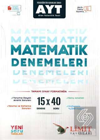 AYT 15'li Matematik Denemeleri