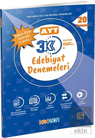 AYT 3K Edebiyat Denemeleri