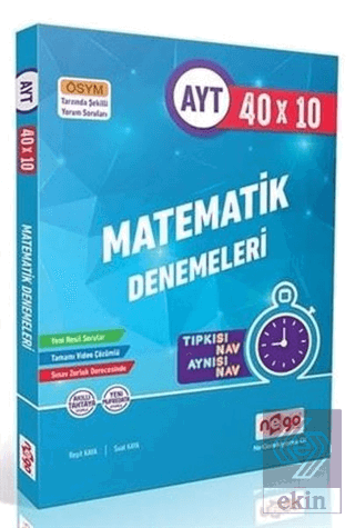 AYT 40x10 Matematik Denemeleri