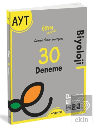 Ayt Biyoloji 30 Deneme