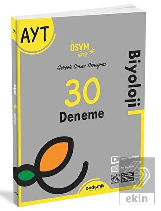 Ayt Biyoloji 30 Deneme