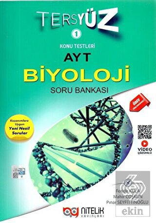 AYT Biyoloji Tersyüz Soru Bankası