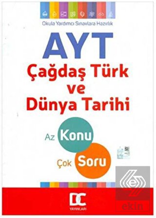AYT Çağdaş Türk ve Dünya Tarihi Az Konu Çok Soru B