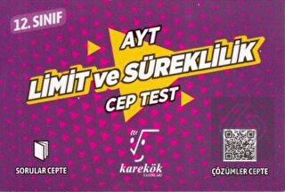 AYT Cep Test 12. Sınıf Limit ve Süreklilik
