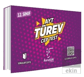 AYT Cep Test 12. Sınıf Türev