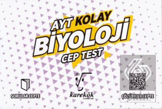 AYT Cep Test Biyoloji (Kolay)