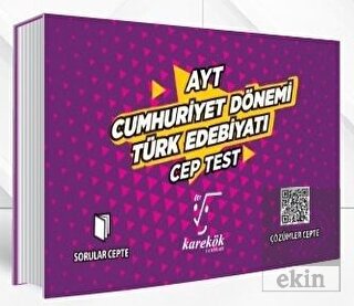 AYT Cep Test Cumhuriyet Dönemi Türk Edebiyatı