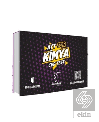 AYT Cep Test Kimya (Zor)